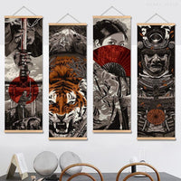 Thumbnail for bushido-samurai-art-scroll-canvas-series