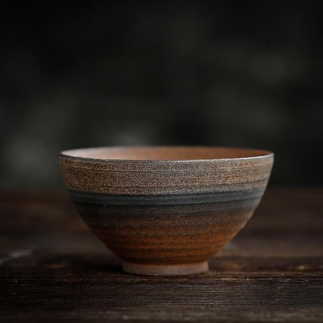 Japanese Vintage Handmade Ceramic Tea Cups