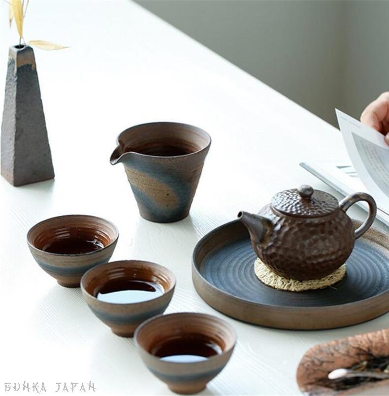 Japanese-Vintage-Handmade-Ceramic-Tea-Cups-Demo