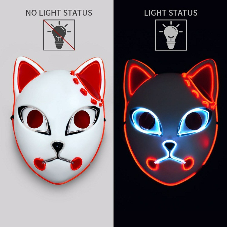 LED Anime Mask - Makomo Mask
