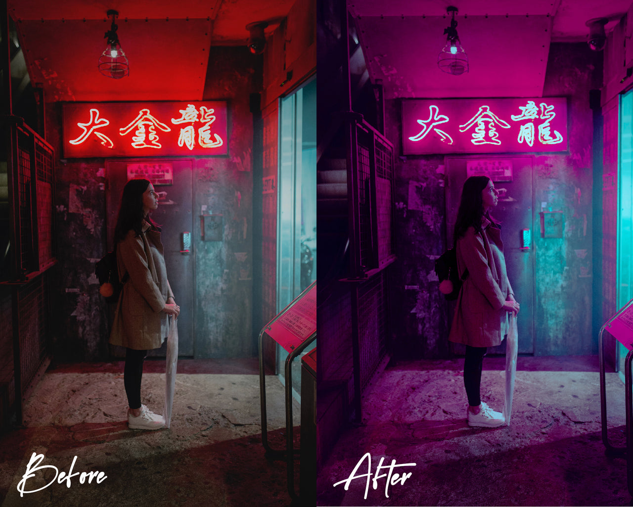 Tokyo Neon Adobe Lightroom Preset For Mobile & Desktop