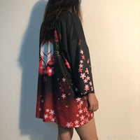 Thumbnail for Japanese Kimono Cardigan Kitsune V2