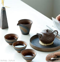 Thumbnail for Japanese-Vintage-Handmade-Ceramic-Tea-Cups-Demo