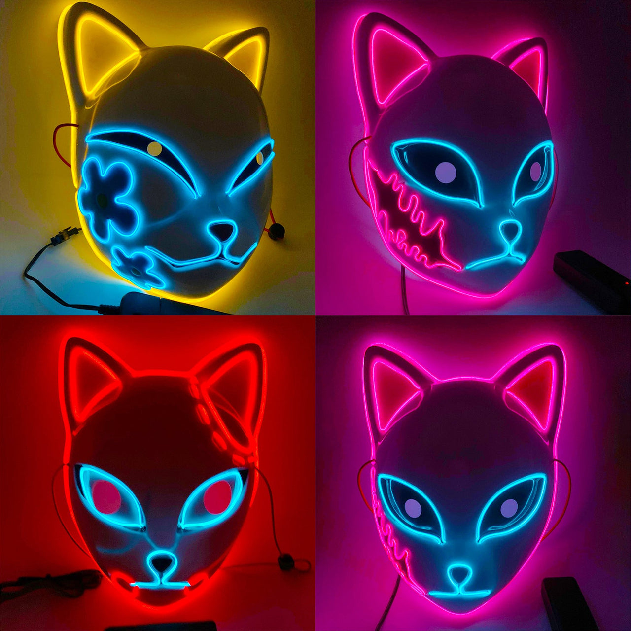 LED Anime Mask - Makomo Mask