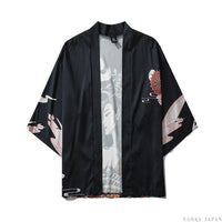 Thumbnail for Front-View-Of-Kimono-Cardigan-Dekkai
