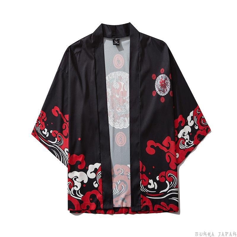 Kimono-Cardigan-Demon-Dark-Version-Front-View