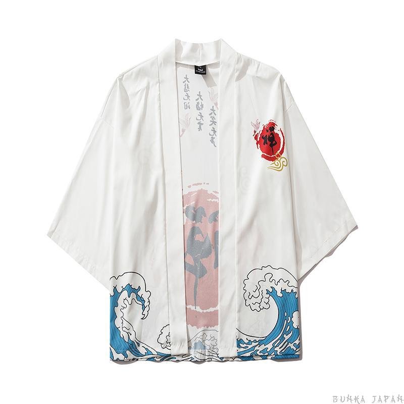 Kimono-Cardigan-Peace-Front-View
