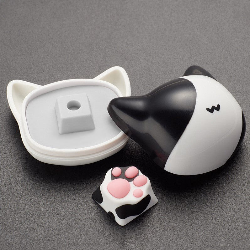 Neko No Ashi Cat Paw Artisan Keycap Custom Resin Artisan Keycap Oreo Color