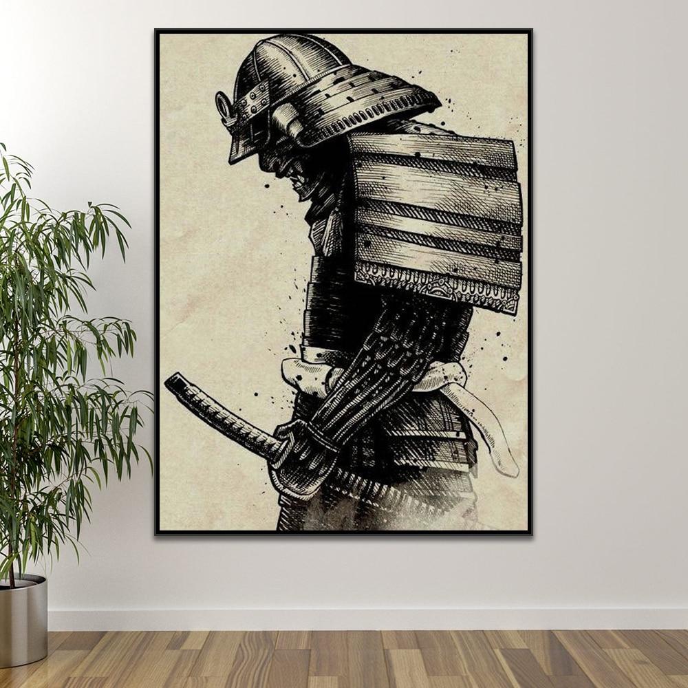 The-Fearless-Samurai-Painting-V2-Canvas-Art