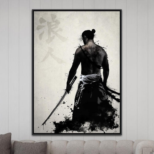 Samurai Art | Japanese Canvas Art | Bunka Japan