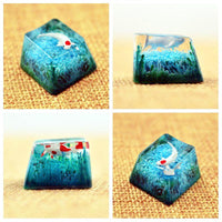 Thumbnail for Handmade Koi Fish Resin Keycap For MX Switches Mechanical Keyboard
